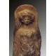 Large terracotta standing female