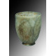 Roman folded glass cup