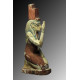 Set wooden statues of Isis and Nephthys